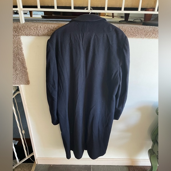 Men’s Long Dress Coat - Picture 7 of 7